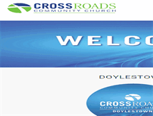 Tablet Screenshot of crossroadsonline.tv